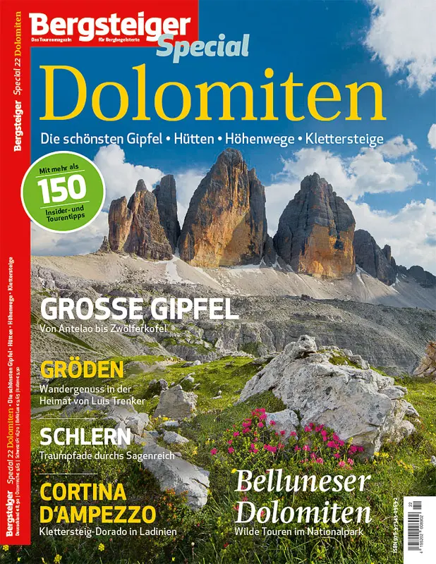 Bergsteiger Cover Drei Zinnen